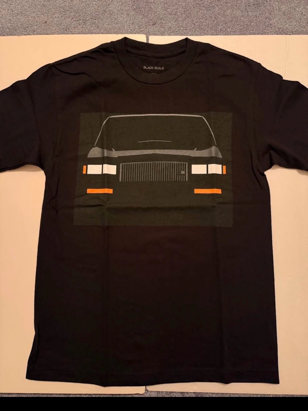 Black Scale Graphic T-Shirt – Size Medium 100% Cotton